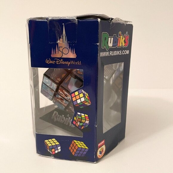 Disney Rubiks Cube 50th Anniversary Mickey & Friends Damaged Box - Picture 3 of 11